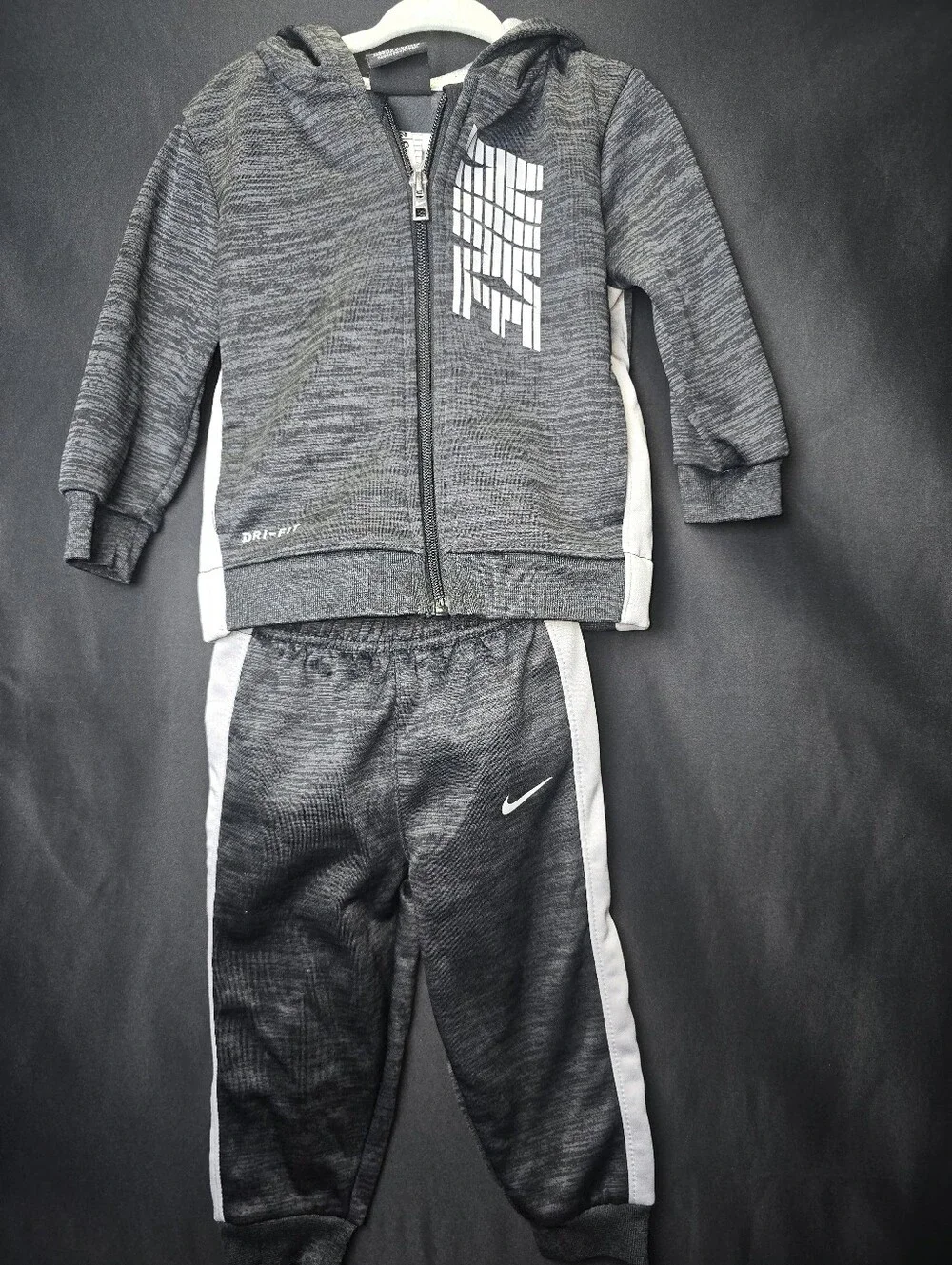 Nike Kids' Gray Dri-FIT Track Pants - Gray